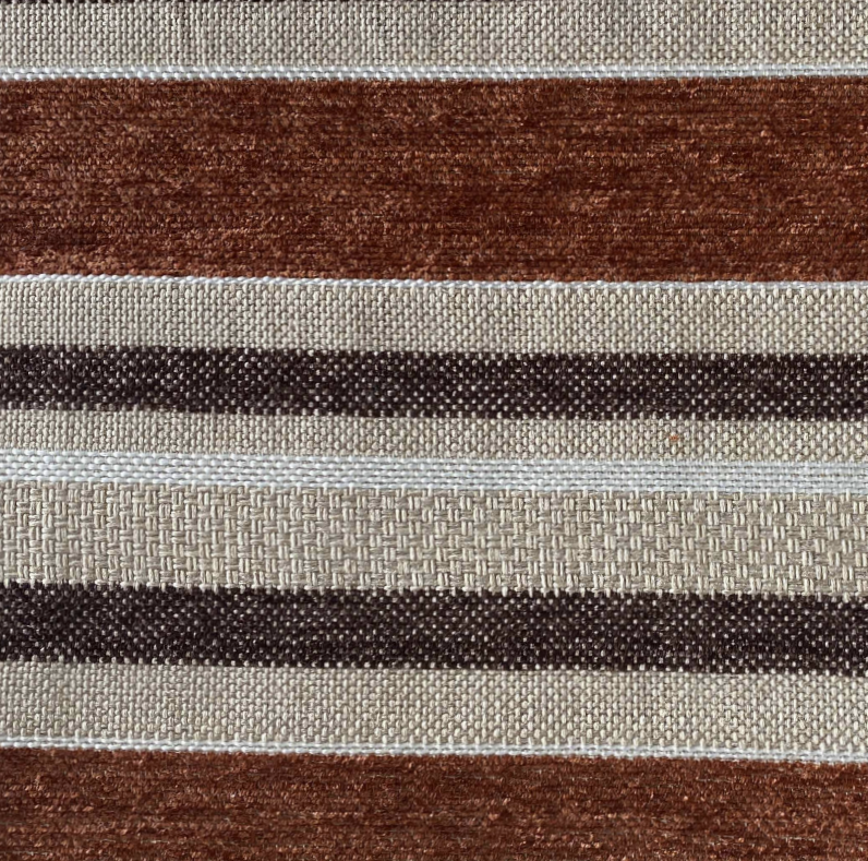 Chenille Moscu Listado 1.45 mts
